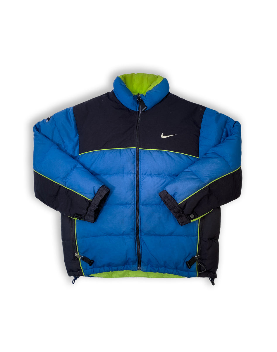 Nike blue store puffer jacket